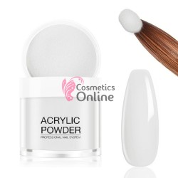 Pudra acrilica  pentru constructie unghii false  7g Alb French 